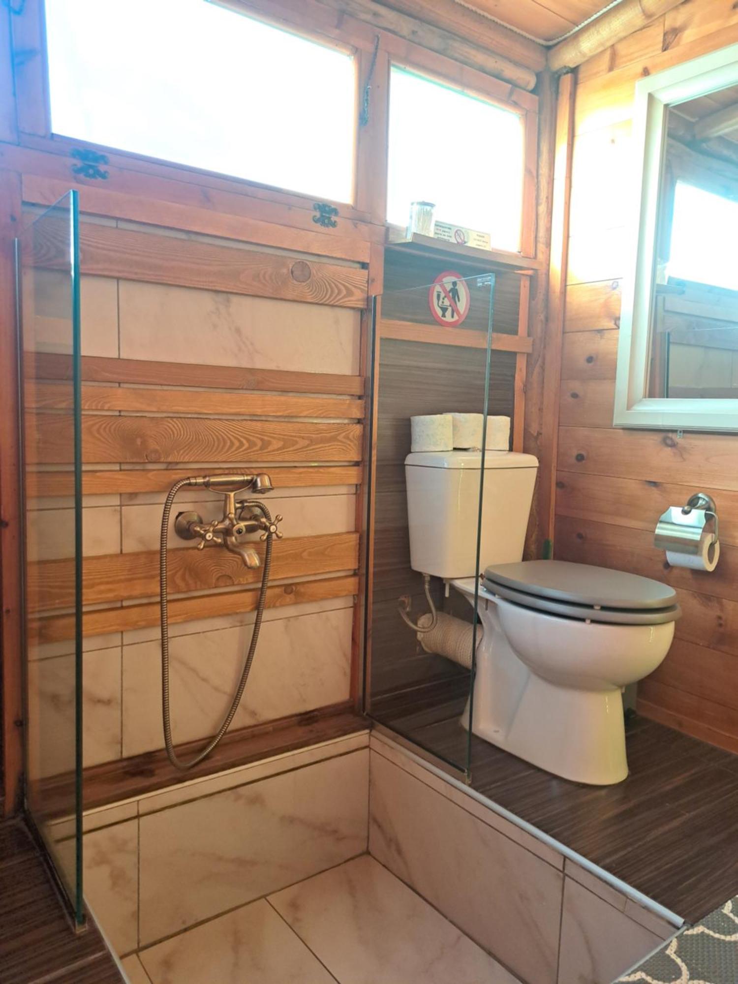 Pensjonat Wooden House At The Mountain-Private Paránimfoi Zewnętrze zdjęcie